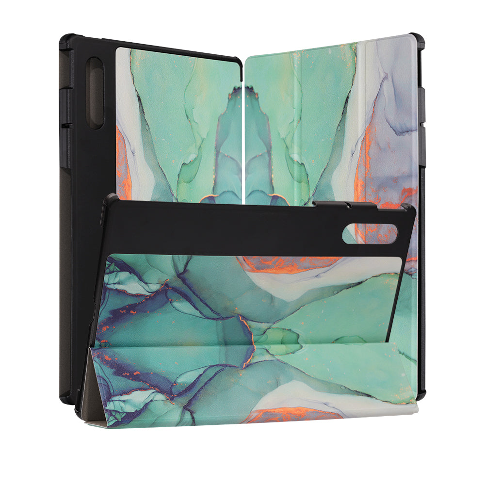 Futrola za Lenovo Yoga Tab Plus, Techsuit, FoldPro Green Time, Višebojna