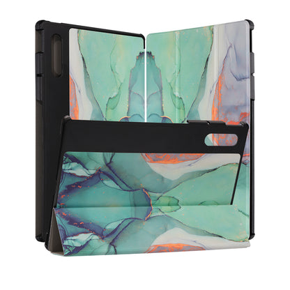 Futrola za Lenovo Yoga Tab Plus, Techsuit, FoldPro Green Time, Višebojna
