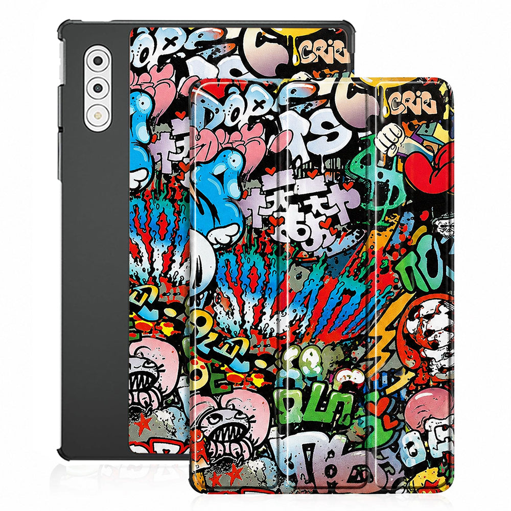 Futrola za Lenovo Yoga Tab Plus, Techsuit, FoldPro Urban Vibe, Višebojna
