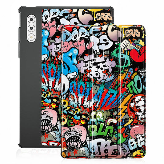 Futrola za Lenovo Yoga Tab Plus, Techsuit, FoldPro Urban Vibe, Višebojna