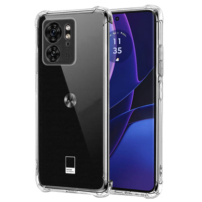 Maska za Motorola Edge (2023) / Edge 40, Techsuit, Shockproof Clear, Prozirna