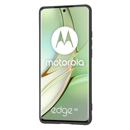 Maska za Motorola Edge (2023) / Edge 40, Techsuit, SoftFlex, Crna