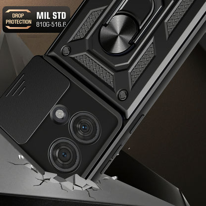 Futrola za Motorola Edge 40 Neo, Tech-Protect, CamShield Pro, Crna