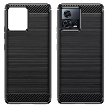 Maska za Motorola Edge 30 Fusion, Techsuit, Karbon, Crna