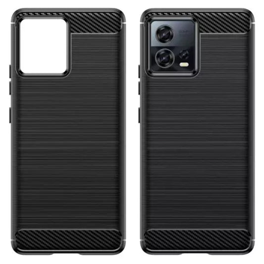 Maska za Motorola Edge 30 Fusion, Techsuit, Karbon, Crna