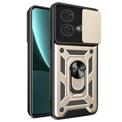 Futrola za Motorola Edge 40 Neo, Techsuit, CamShield, Zlatna