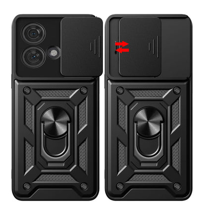 Futrola za Motorola Edge 40 Neo, Techsuit, CamShield, Crna