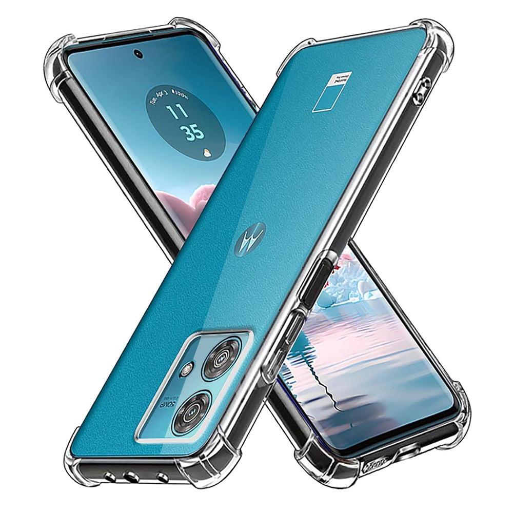 Maska za Motorola Edge 40 Neo, Techsuit, Shockproof Clear, Prozirna