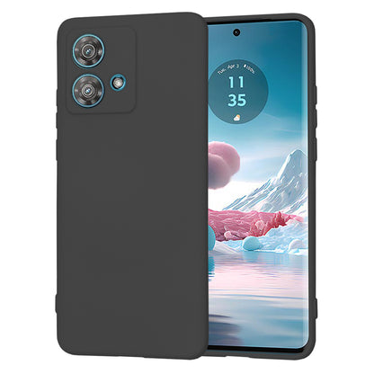 Maska za Motorola Edge 40 Neo, Techsuit, SoftFlex, Crna