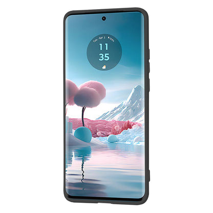 Maska za Motorola Edge 40 Neo, Techsuit, SoftFlex, Crna
