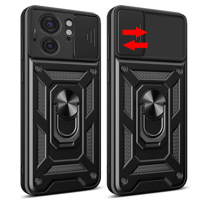 Maska za Motorola Edge 40, Techsuit, CamShield, Crna