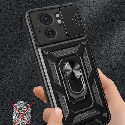 Maska za Motorola Edge 40, Techsuit, CamShield, Crna
