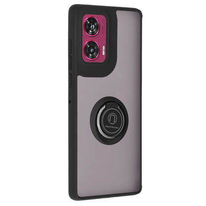 Maska za Motorola Edge 50 Fusion, Techsuit, Glinth, Crna