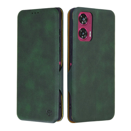 Futrola za Motorola Edge 50 Fusion, Techsuit, Safe Wallet Plus, Zelena