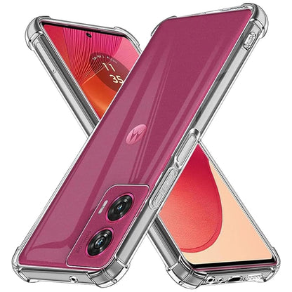Maska za Motorola Edge 50 Fusion, Techsuit, Shockproof Clear, Prozirna
