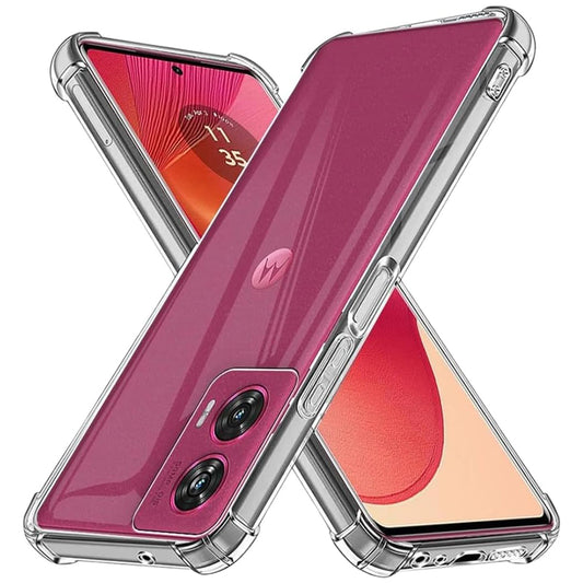 Maska za Motorola Edge 50 Fusion, Techsuit, Shockproof Clear, Prozirna