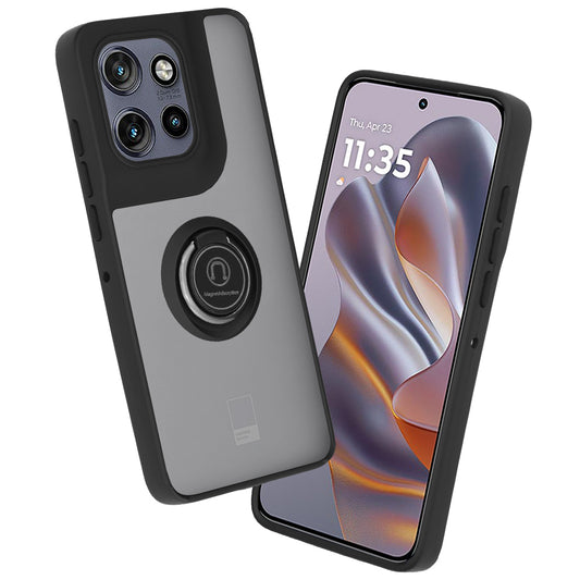 Maska za Motorola Edge 50 Neo, Techsuit, Glinth, Crna
