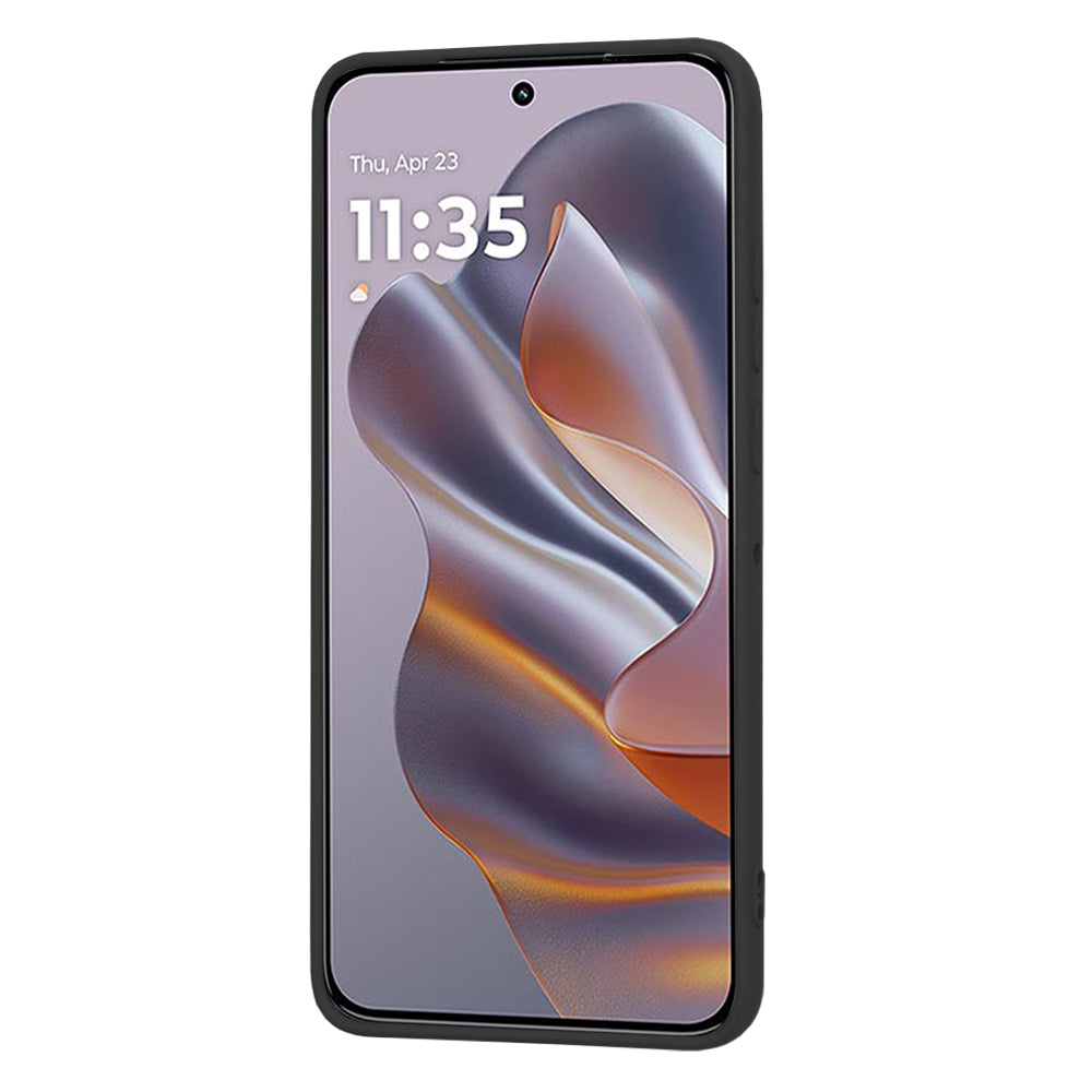Maska za Motorola Edge 50 Neo, Techsuit, SoftFlex, Crna