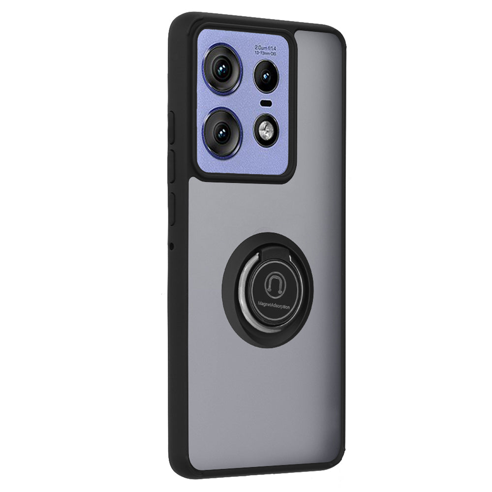 Maska za Motorola Edge 50 Pro, Techsuit, Glinth, Crna