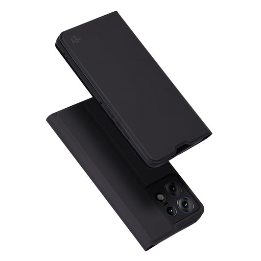 Maska za Motorola Edge 50 Pro, Techsuit, Magskin Book, Crna