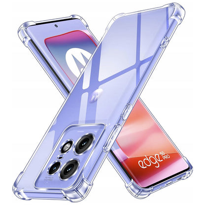 Maska za Motorola Edge 50 Pro, Techsuit, Shockproof Clear, Prozirna
