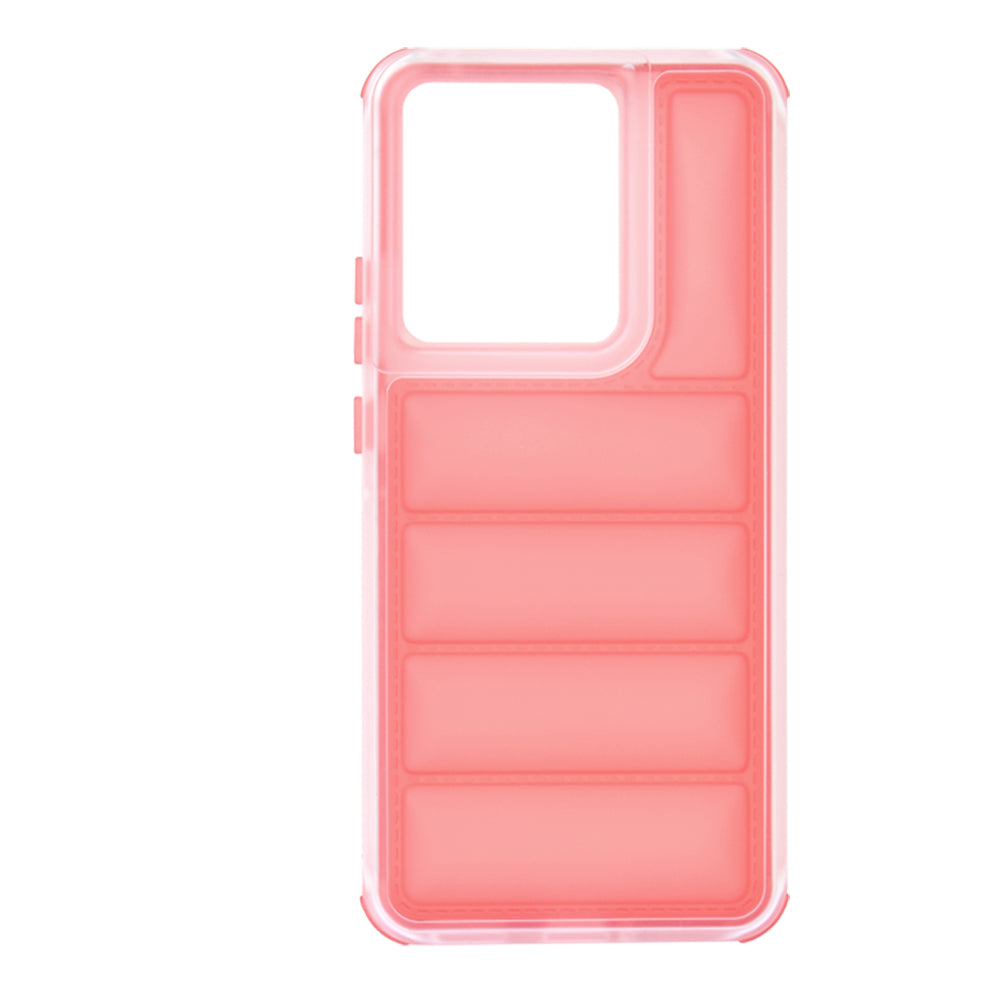 Maska za Motorola Edge 50 Pro, Techsuit, Wave Shield, Crvena