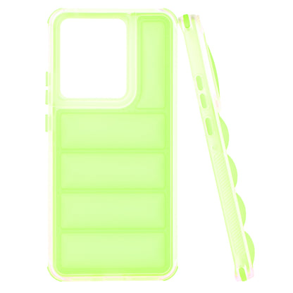 Maska za Motorola Edge 50 Pro, Techsuit, Wave Shield, Zelena