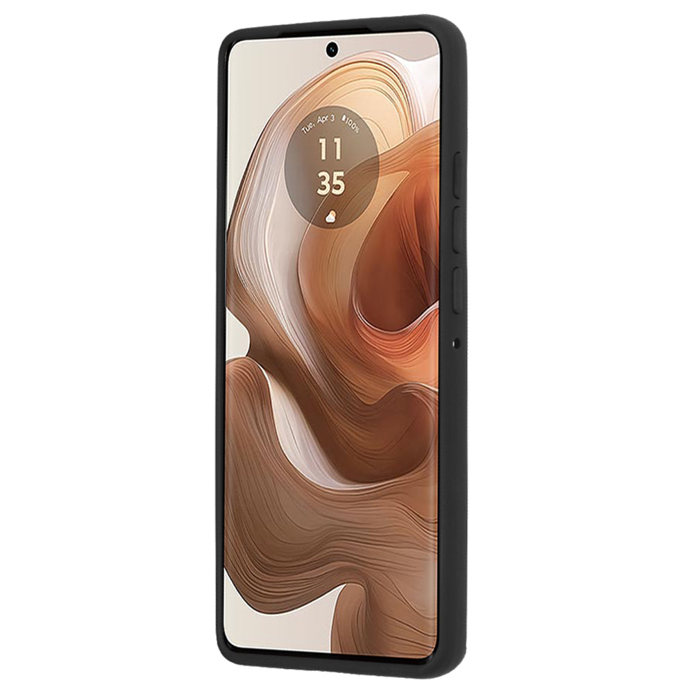 Maska za Motorola Edge 50 Ultra, Techsuit, Glinth, Crna