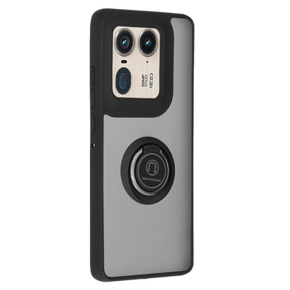 Maska za Motorola Edge 50 Ultra, Techsuit, Glinth, Crna