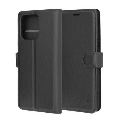 Futrola za Motorola Edge 60 Fusion / Edge 60, Techsuit, Kožna Folio, Crna
