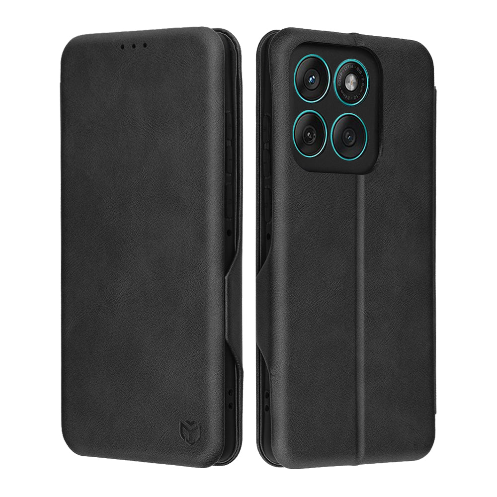 Futrola za Motorola Edge 60 Fusion / Edge 60, Techsuit, Safe Wallet Plus, Crna
