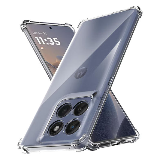 Maska za Motorola Edge 60 Fusion / Edge 60, Techsuit, Otporna na udarce, Prozirna
