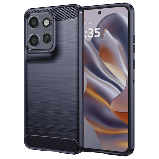 Futrola za Motorola Edge 60 Neo / Edge 50 Neo, Techsuit, Karbon, Plava