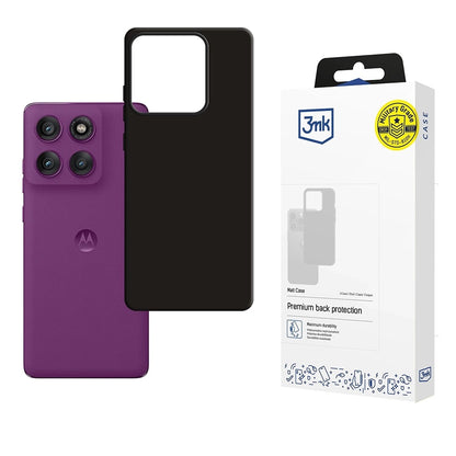 Maska za Motorola Edge 60 Pro, 3MK, Crna Mat