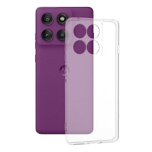 Maska za Motorola Edge 60 Pro, Techsuit, Prozirna, Transparentna