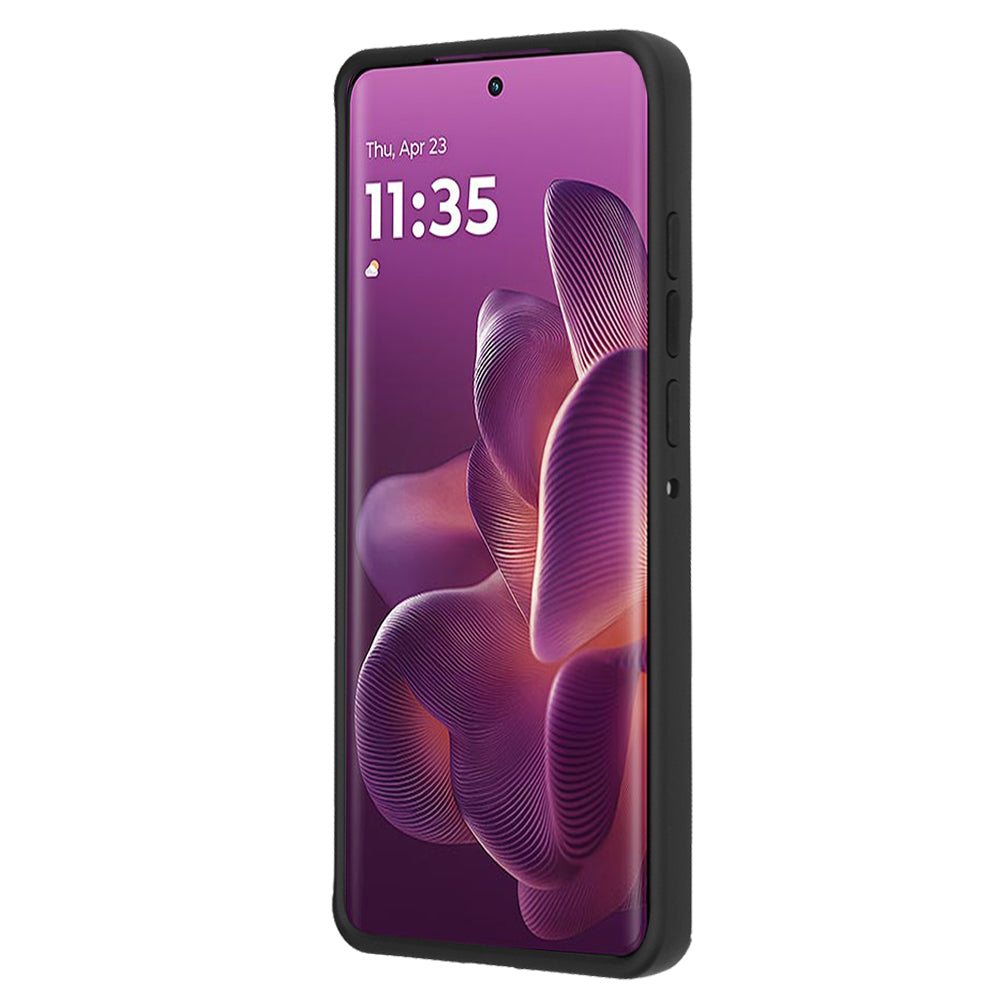Futrola za Motorola Edge 60 Pro, Techsuit, Glinth, Crna