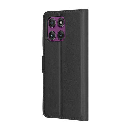 Futrola za Motorola Edge 60 Pro, Techsuit, Kožna Folio, Crna
