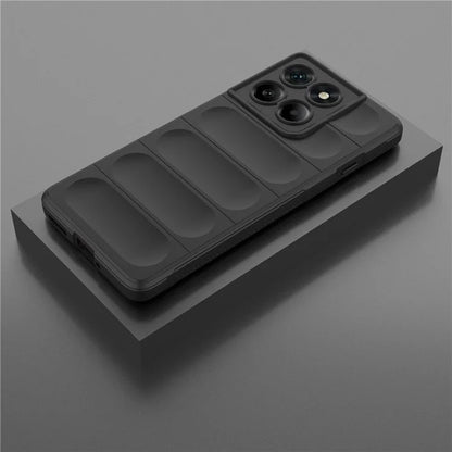 Futrola za Motorola Edge 60 Pro, Techsuit, Magic Shield, Crna