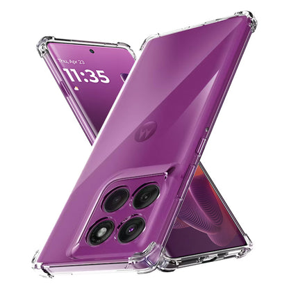 Maska za Motorola Edge 60 Pro, Techsuit, Shockproof Clear, Prozirna