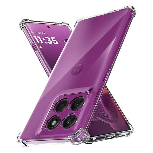 Maska za Motorola Edge 60 Pro, Techsuit, Shockproof Clear, Prozirna