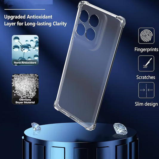 Maska za Motorola Edge 60 Pro, Techsuit, Shockproof Clear, Prozirna