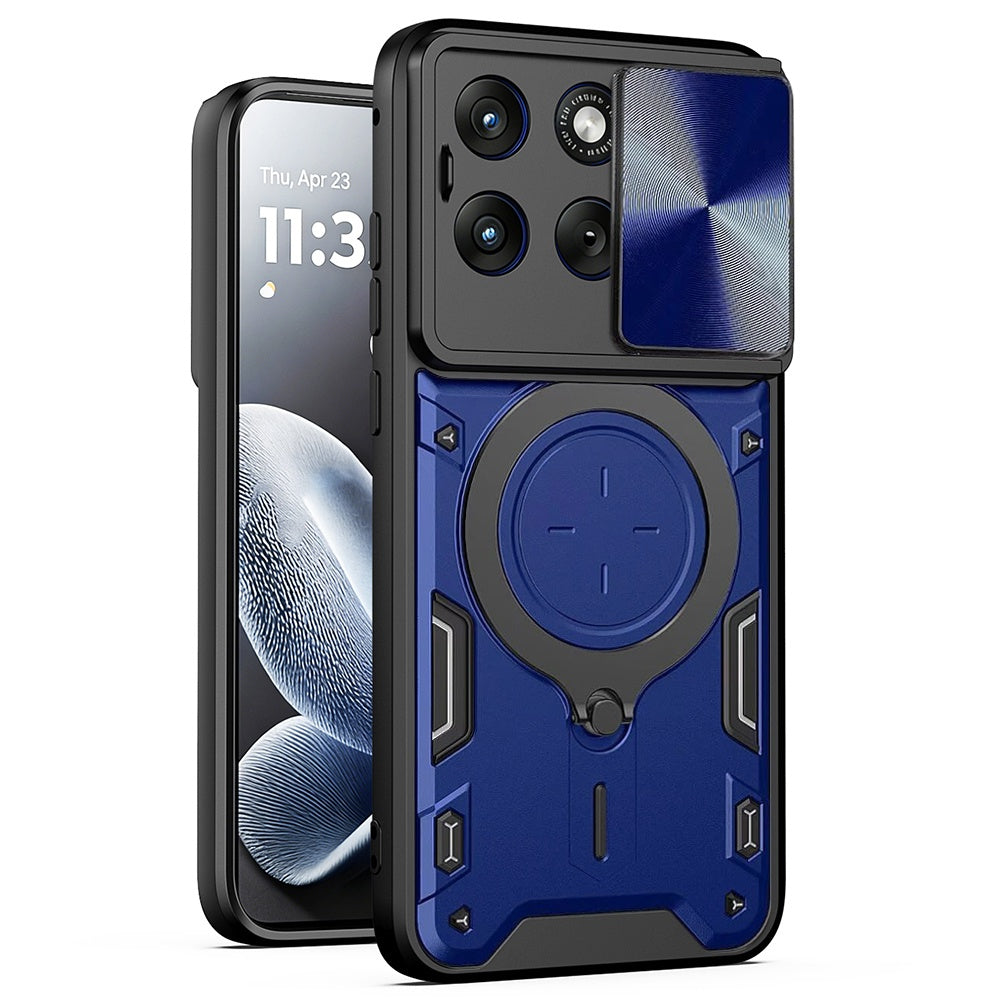 Futrola za Motorola Edge 70 Fusion, Techsuit, CamGuard Pro, Plava