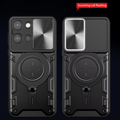 Futrola za Motorola Edge 70 Fusion, Techsuit, CamGuard Pro, Crna