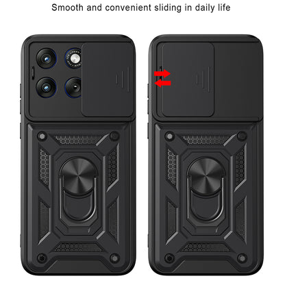 Maska za Motorola Edge 70 Fusion, Techsuit, CamShield, Zlatna