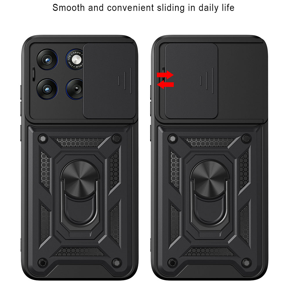 Maska za Motorola Edge 70 Fusion, Techsuit, CamShield, Zelena