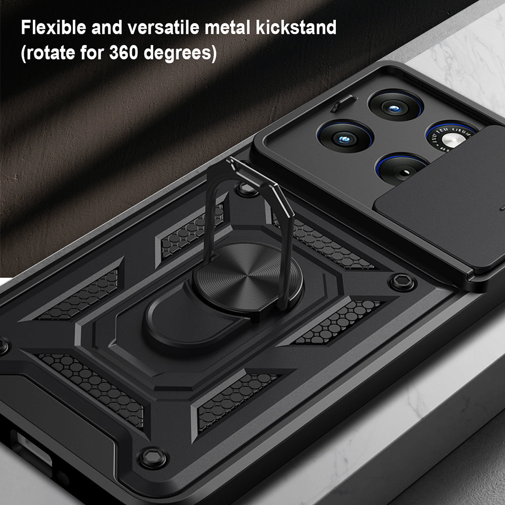 Maska za Motorola Edge 70 Fusion, Techsuit, CamShield, Zelena
