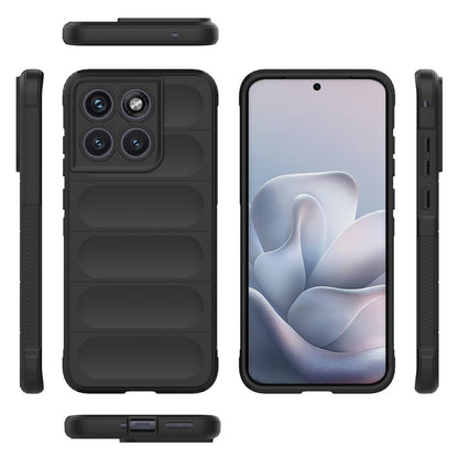 Futrola za Motorola Edge 70 Fusion, Techsuit, Magic Shield, Crna