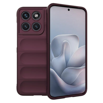 Maska za Motorola Edge 70 Fusion, Techsuit, Magic Shield, Bordo