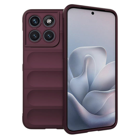 Maska za Motorola Edge 70 Fusion, Techsuit, Magic Shield, Bordo