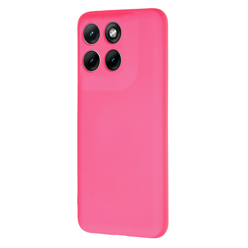 Maska za Motorola Edge 70 Fusion, Techsuit, SoftFlex, Tamno Roza
